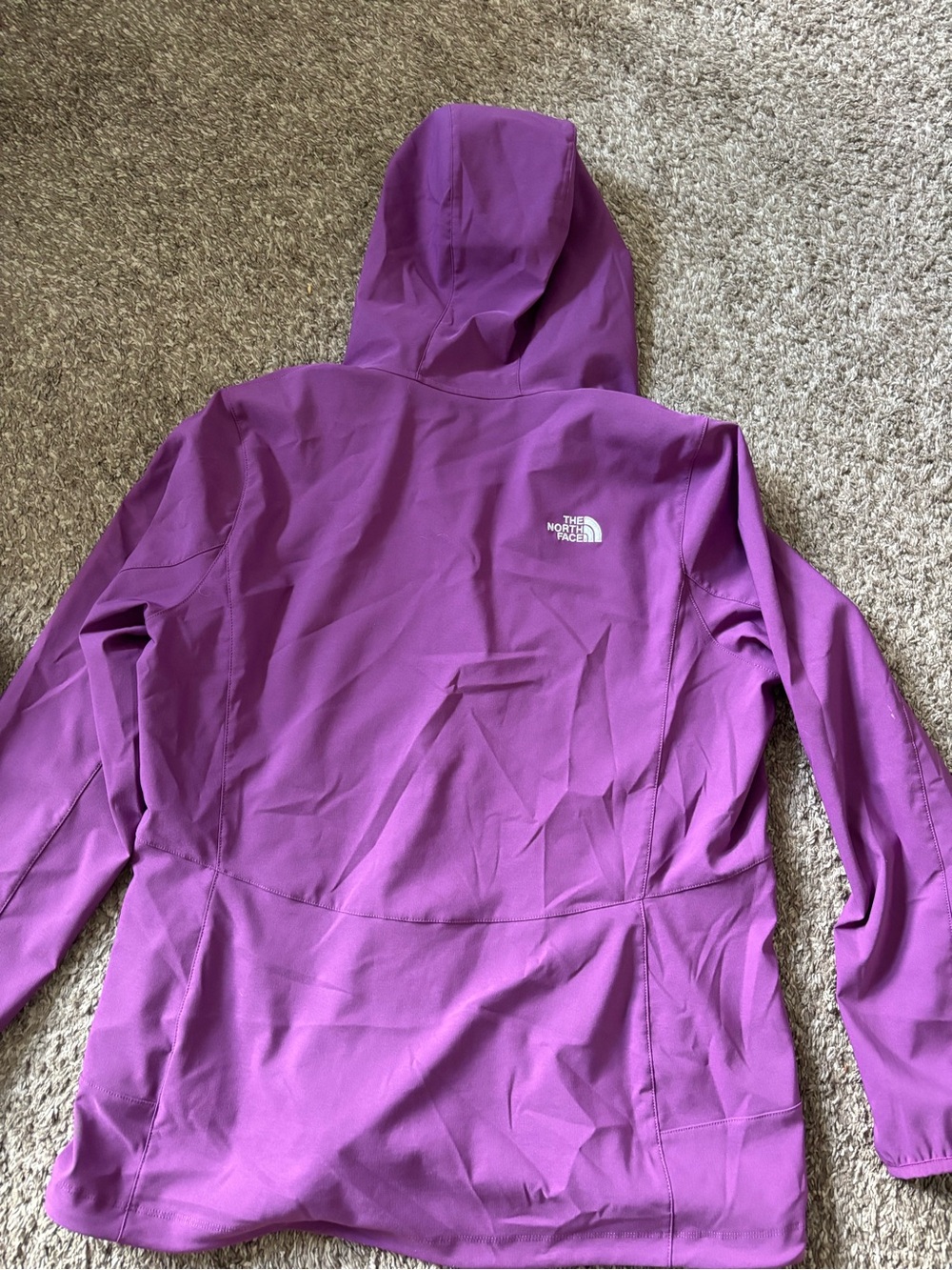 The North Face Women's Hooded Utility Jacket in Purple - Picture 2 of 5